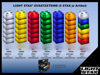 Bild von LIGHT STAX-Zusatzsteine GELB (6 STAX)