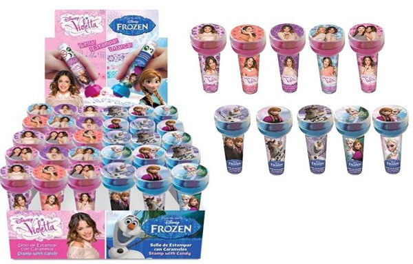 Bild von Stempel Frozen & Violetta