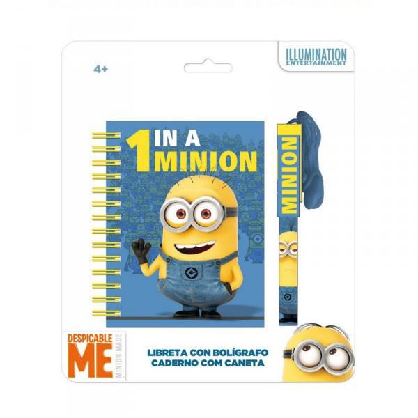 Bild von MINIONS Ringbuch + Stift