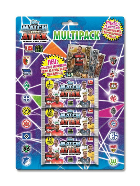 Bild von Match Attax Multipack 15/16