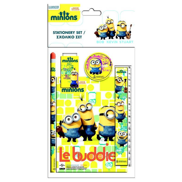 Bild von Minions Schreibset 5tlg.