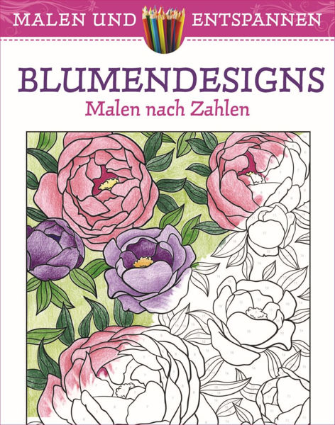 Bild von Malen und entspannen: Blumendesings