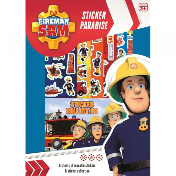 Bild von Feuerwehrmann Sam Stickerset "Paradise"