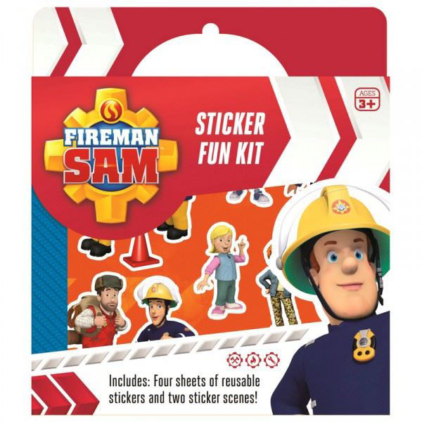 Bild von Feuerwehrmann Sam Stickerset "FUN"