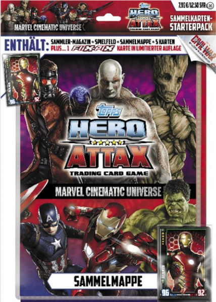 Bild von Marvel Hero Attax Starter