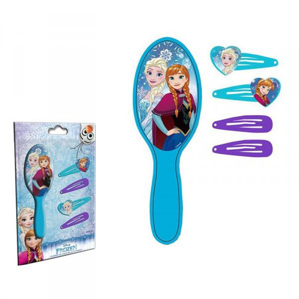 Bild von Frozen Haarbürste inkl.  Haarspangen
