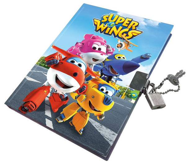 Bild von SUPER WINGS Tagebuch mit LED