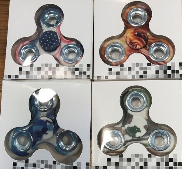 Bild von Fidget Spinner mit Print