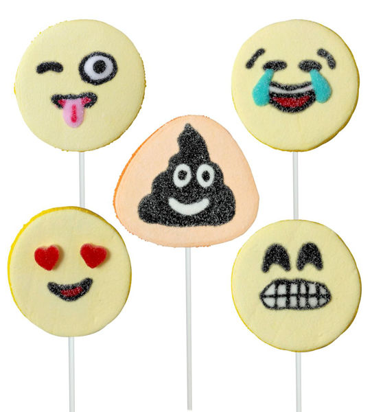 Bild von Marshmallow "Emoji Lollipop"