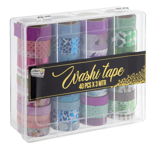 Bild von Washi Tape Set XL, 40 Stück