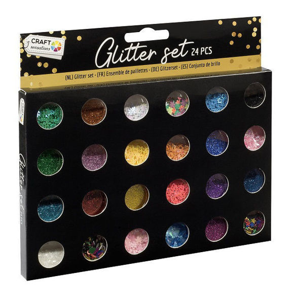 Bild von Glitter Set, 24 Teile