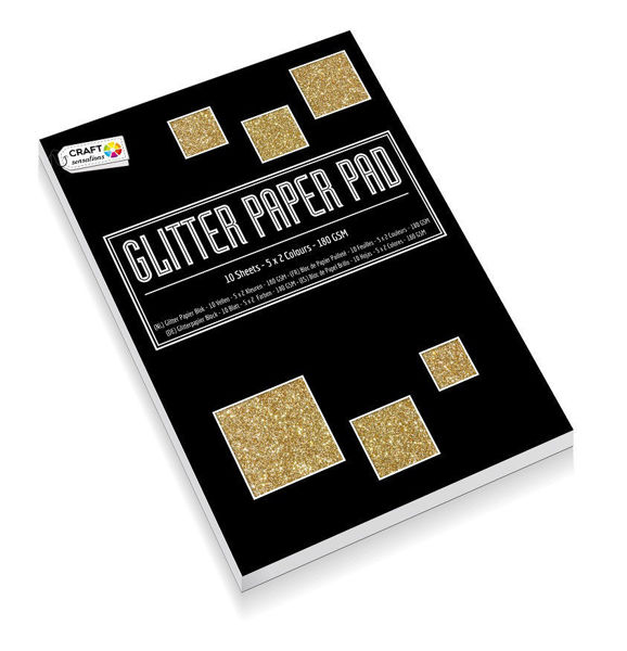 Bild von Glitzer-Papierblock