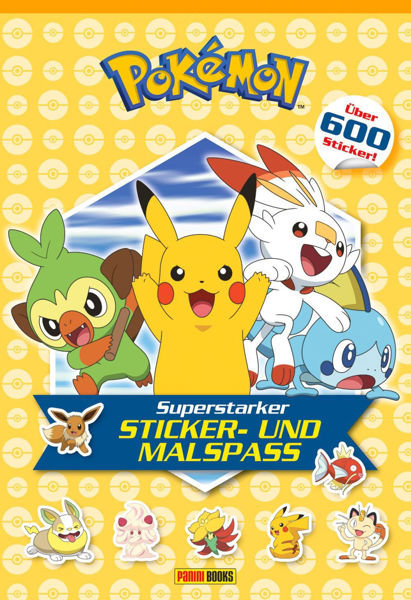 Bild von Pokemon, Superstarker Sticker- und Malspaß