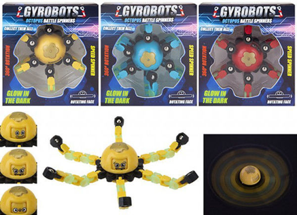 Bild von GYROBOT Oktopus - GLOW IN THE DARK