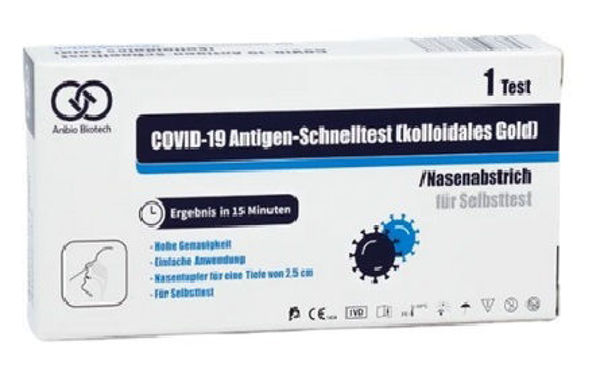 Bild von Anbio Biotech Antigen-Schnelltest, 1er Pack