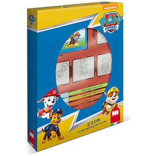 Bild von Paw Patrol Stempelbox, 4 Stempel