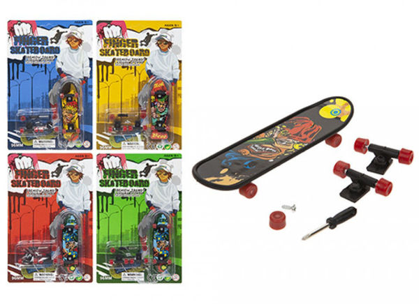 Bild von FINGERSKATEBOARD mit Werkzeug