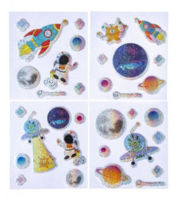 Zeige Details für Stickerbogen SPACE Bild von Stickerbogen SPACE