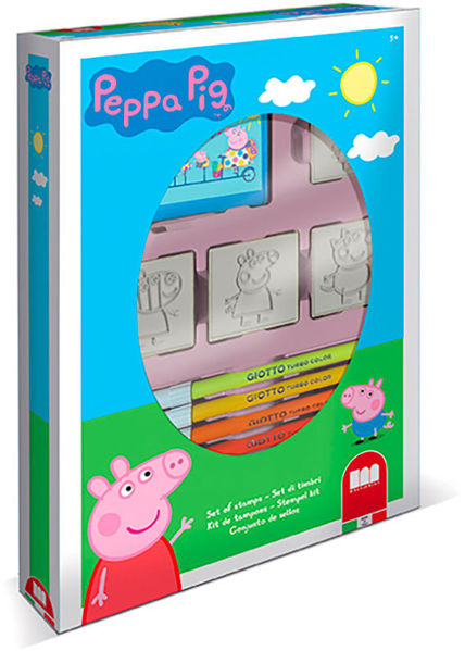 Bild von PEPPA PIG - Stempelbox, 4 Stempel