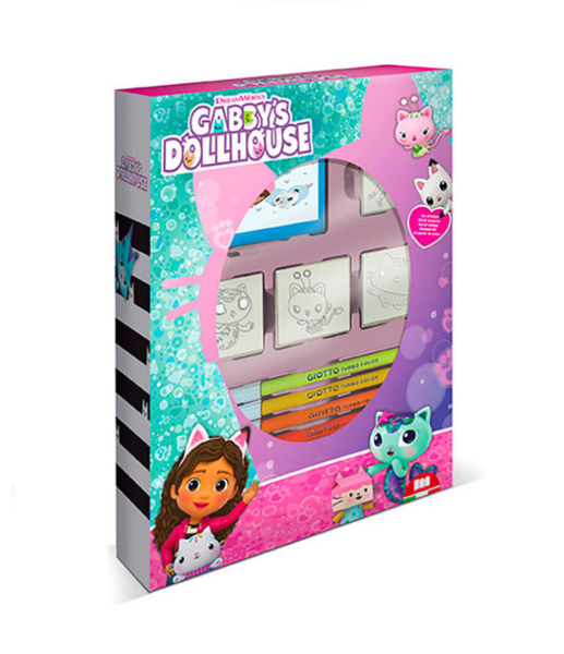 Bild von GABBY`S DOLLHOUSE Stempelbox, 4 Stempel