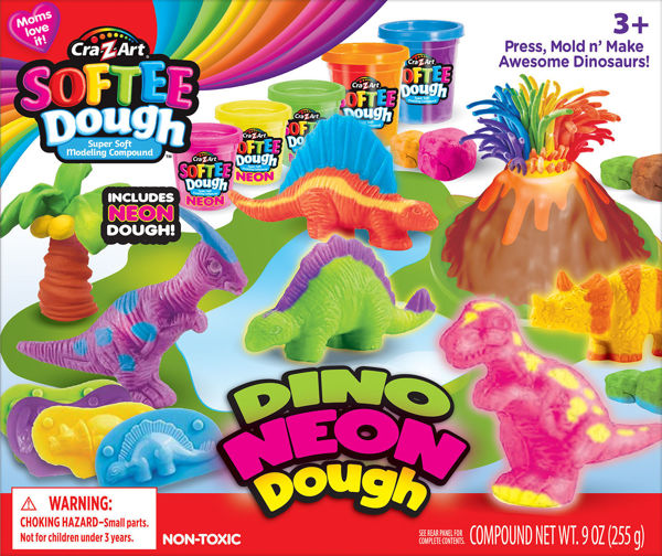 Bild von Softee Dough Dino Glow Dough