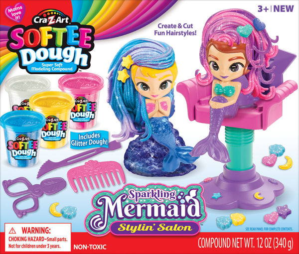 Bild von Softee Dough Sparkling Mermaid Stylin´ Salon