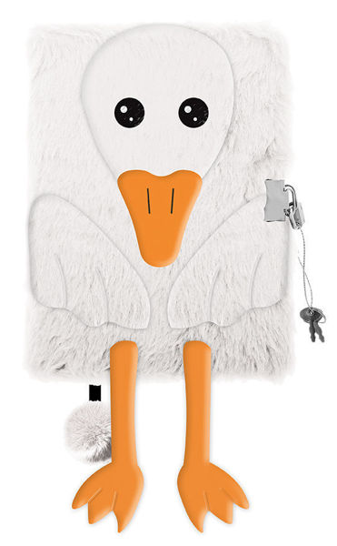 Bild von Plüschtagebuch Fluffy Goose