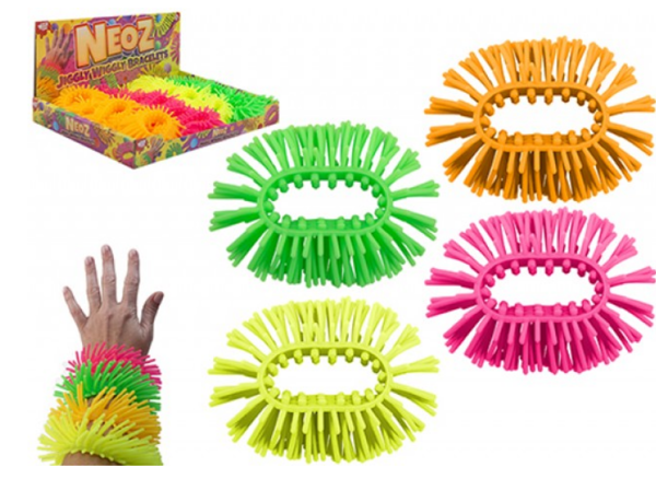 Bild von NEON JIGGLY WIGGLY BRACELETS