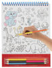 Bild von Malbuch: Colour your own Stickers