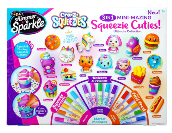 Bild von Cra-Z-Art 3 in 1 Mini-Mazing Squeezie Cuties