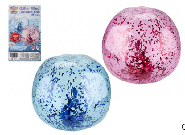 Bild von BEACH BALL WITH CONFETTI