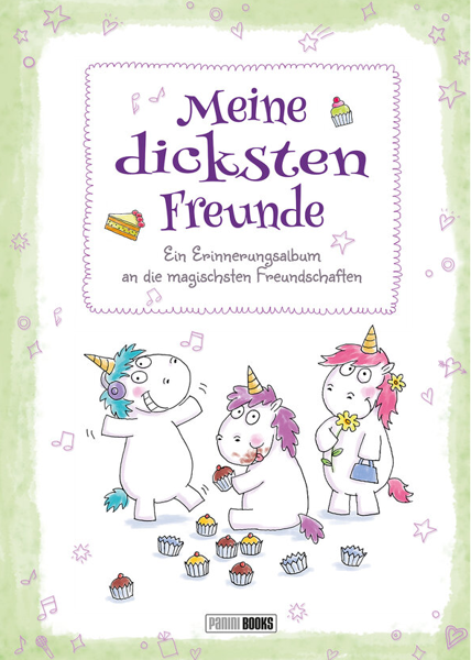 Bild von FREUNDEBUCH MEINE DICKSTEN FREUNDE Einhorn