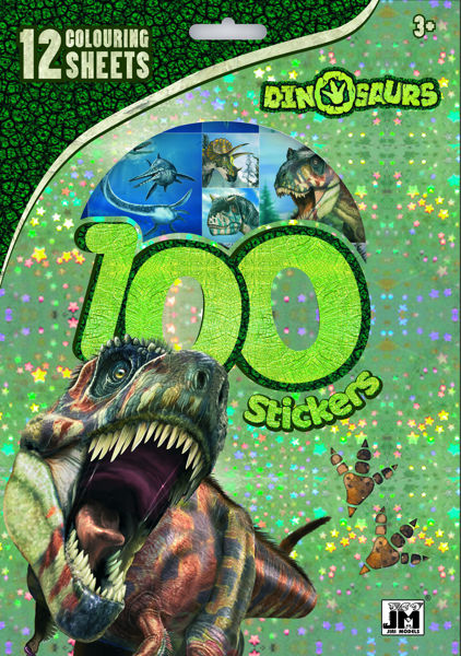Bild von DINO 100er Stickerset