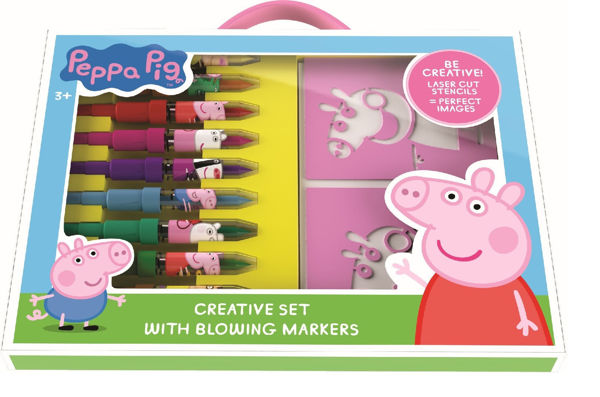 Bild von PEPPA PIG Kreativset mit Pustestiften