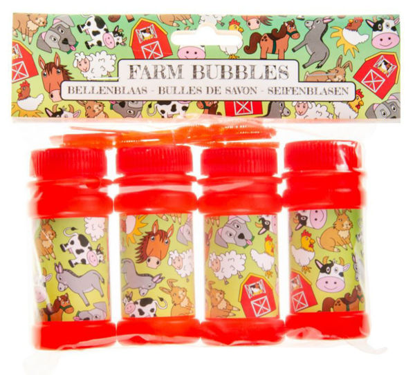 Bild von 4er Pack Seifenblasen WILDE TIERE, 60 ml