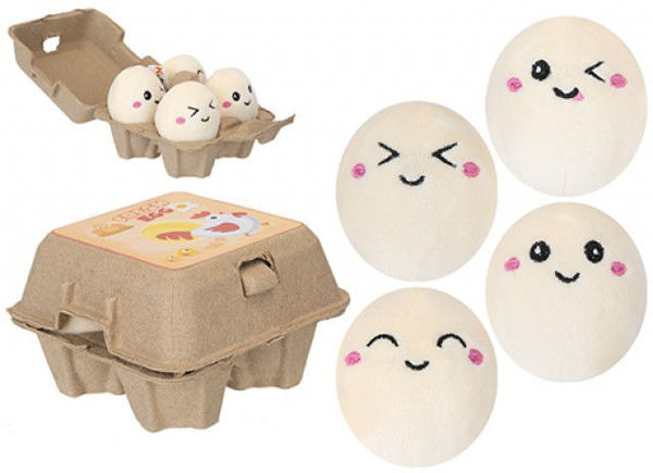 Bild von 4er Foodies Plüsch Egg Box