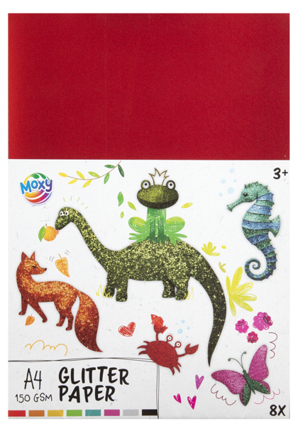 Bild von Glitterpapier, A4