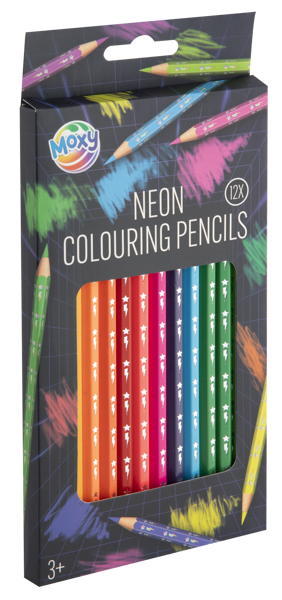 Bild von Neon Buntstifte