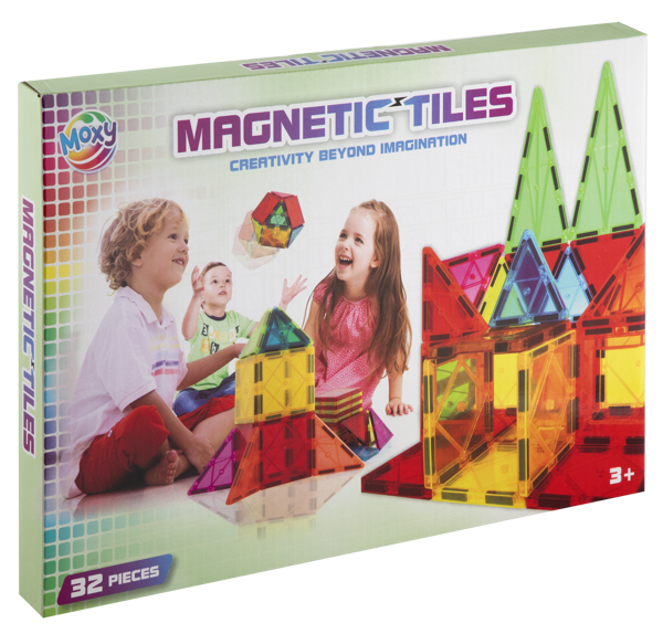 Bild von Magnetic Tiles, 32 teilig