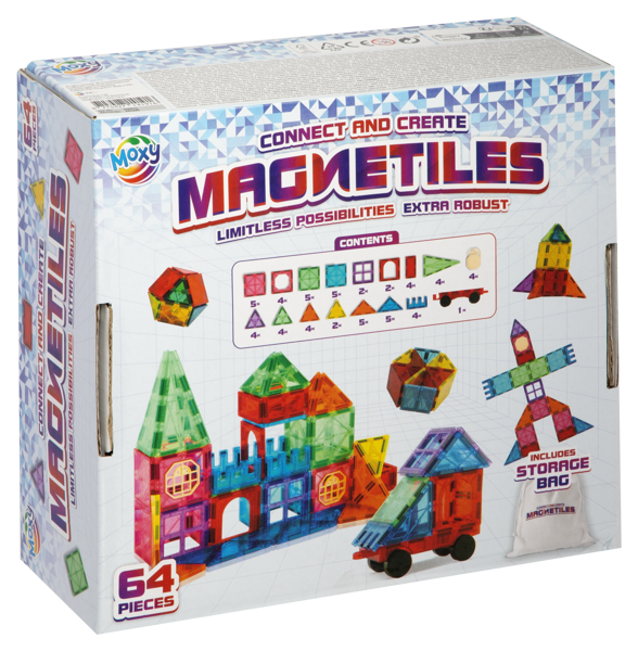 Bild von Magnetic Tiles, 96 teilig