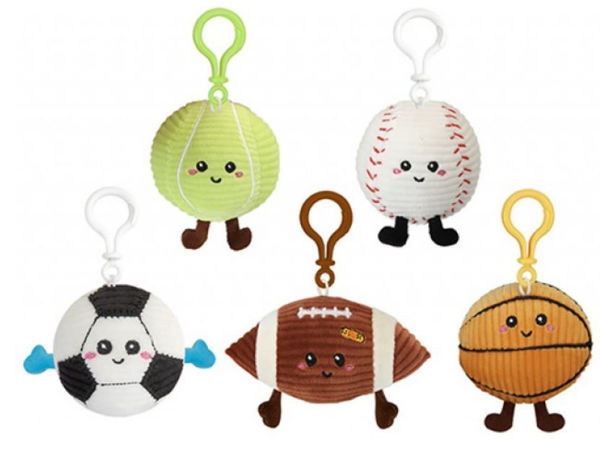 Bild von SPORTIES PLUSH BALL CLIP ON 12cm
