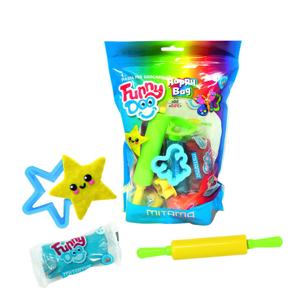 Bild von FUNNY DOO - SUPER WEICHE MODELLIERMASSE / HAPPY BAG 14 Stk