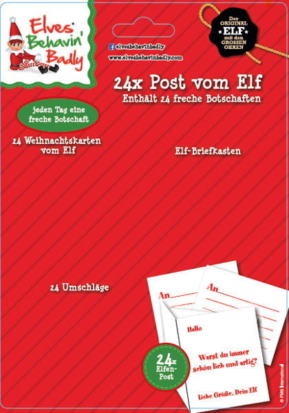 Bild von 24x Post vom Elf + Briefkasten