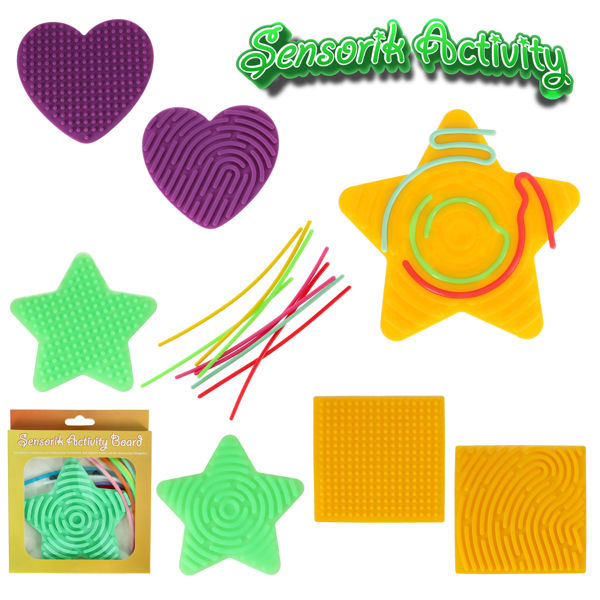 Bild von Fidget Sensorik Activity Board, 12tlg