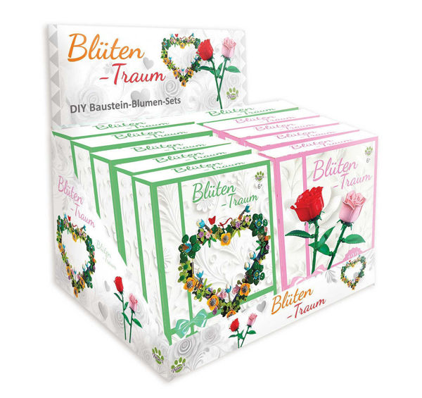 Bild von Baustein-Blumen Set
