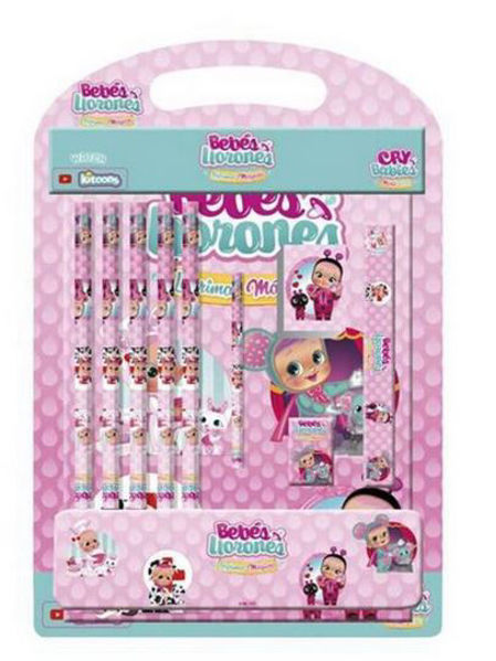 Bild von 11teiliges Schreibset CRY BABIES