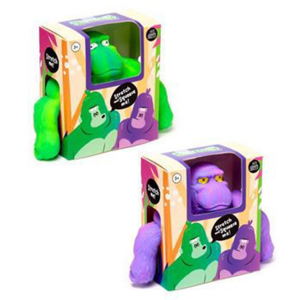 Bild von Dehnbares Gorilla Spielzeug 18 cm