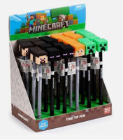 Zeige Details für Minecraft Fineliner Kugelschreiber mit Silikon-Topper Bild von Minecraft Fineliner Kugelschreiber mit Silikon-Topper