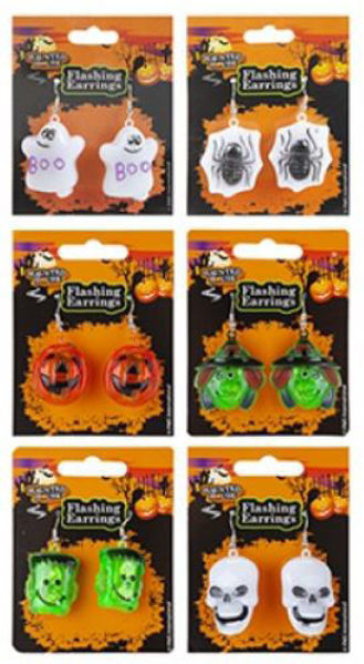 Bild von LED Ohrringe HALLOWEEN