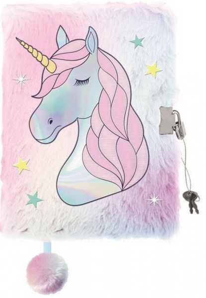 Bild von Plüsch-Tagebuch  Unicorn